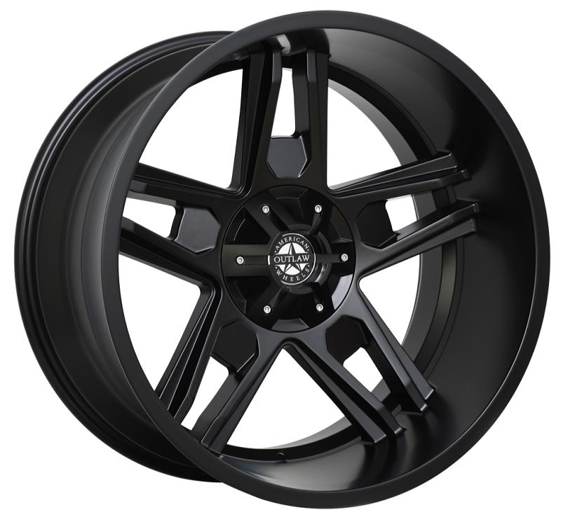 STATUSFÄLGAR A262 FLATBLACK 11.5x22 5/139.7 ET-38 CB78.1