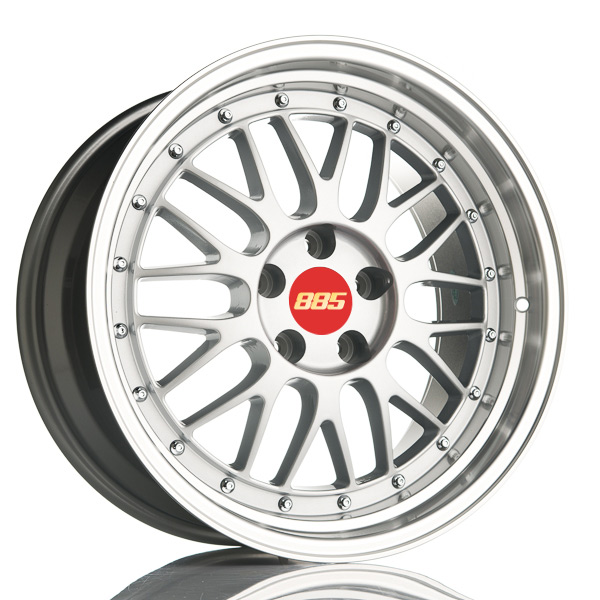 885 LEMANS SILVER 9x18 5/120 ET30 CB72.6