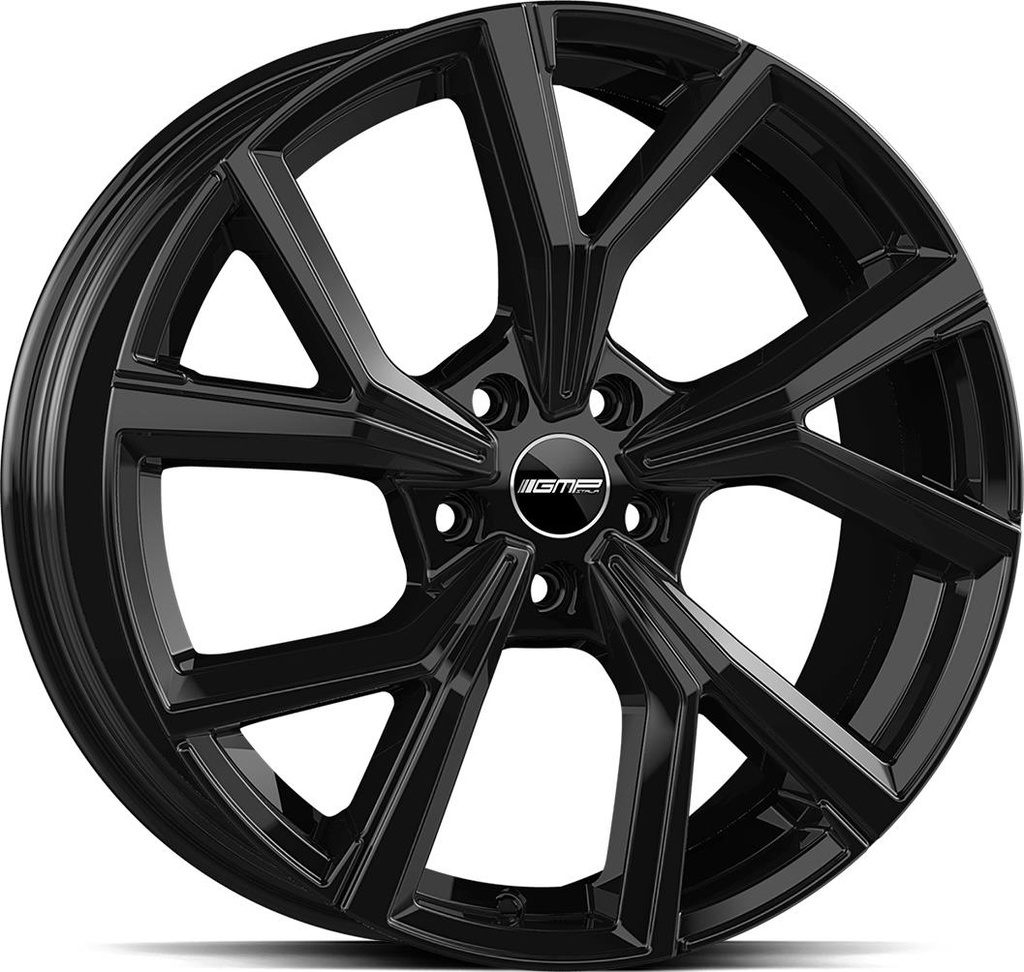 GMP Mentor Glossy Black 8.0x18 5/108 ET42 CB73.1