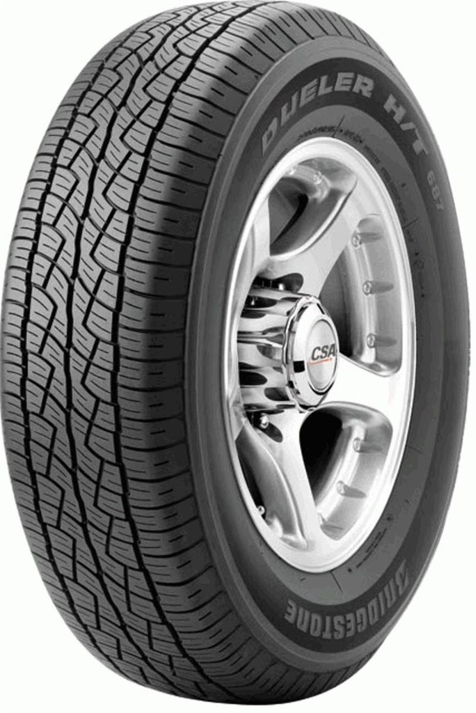 235/60R16 100H BRIDGESTONE DUELER H/T 687 XL