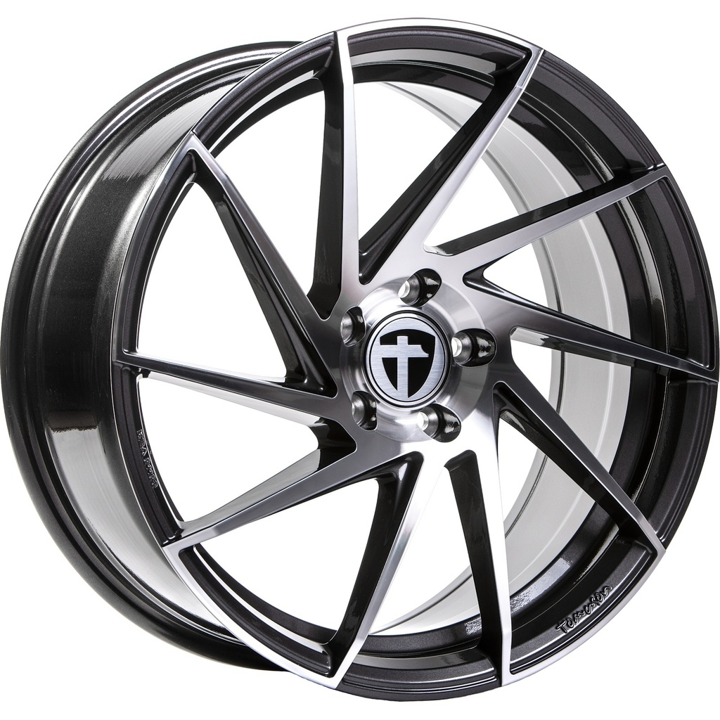 TOMASON TN17 TITANIUM DIAMOND POLISHED 8.5x19 5/112 ET45 CB72.6