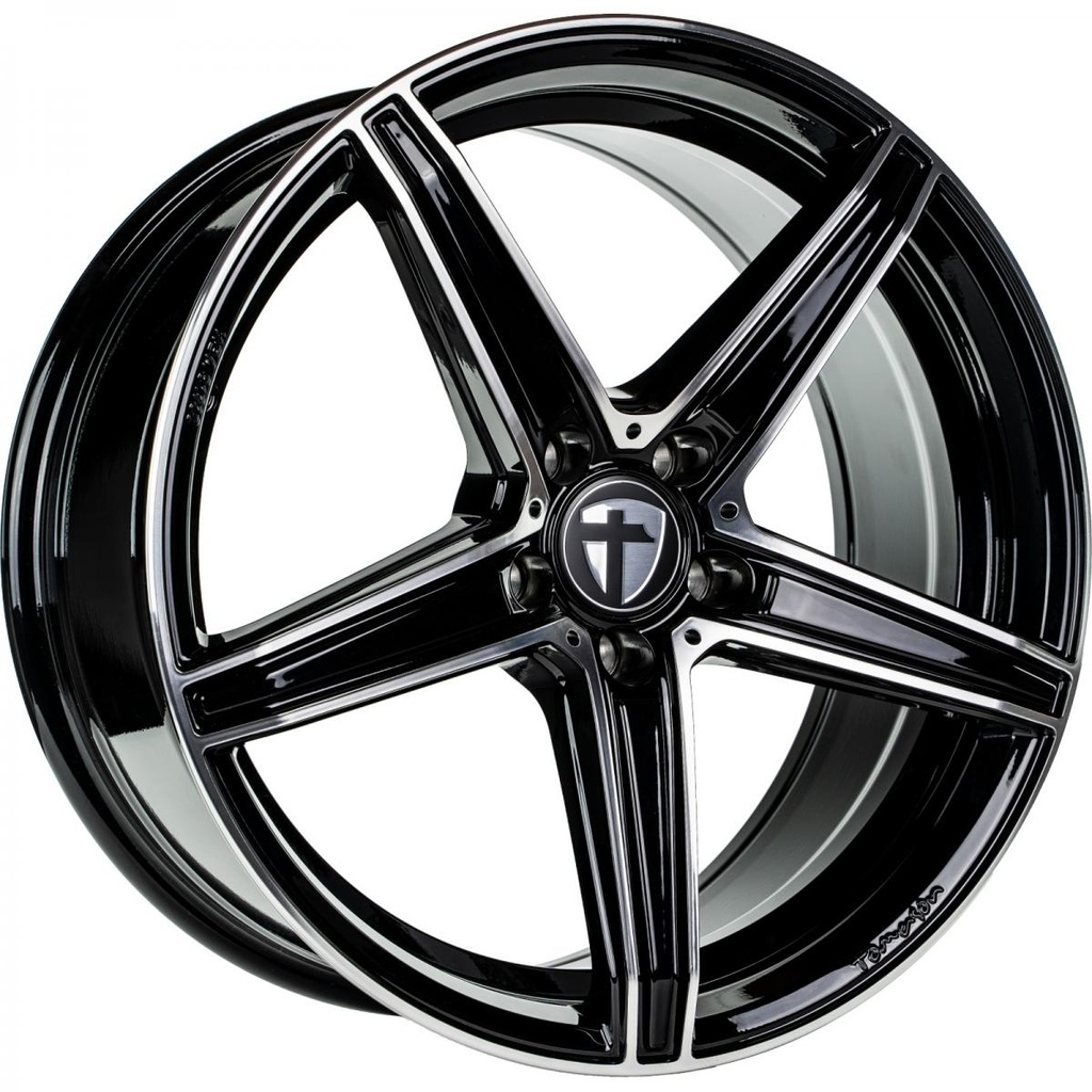 TOMASON TN20 BLACK POLISHED 8x18 5/100 ET35 CB63.4