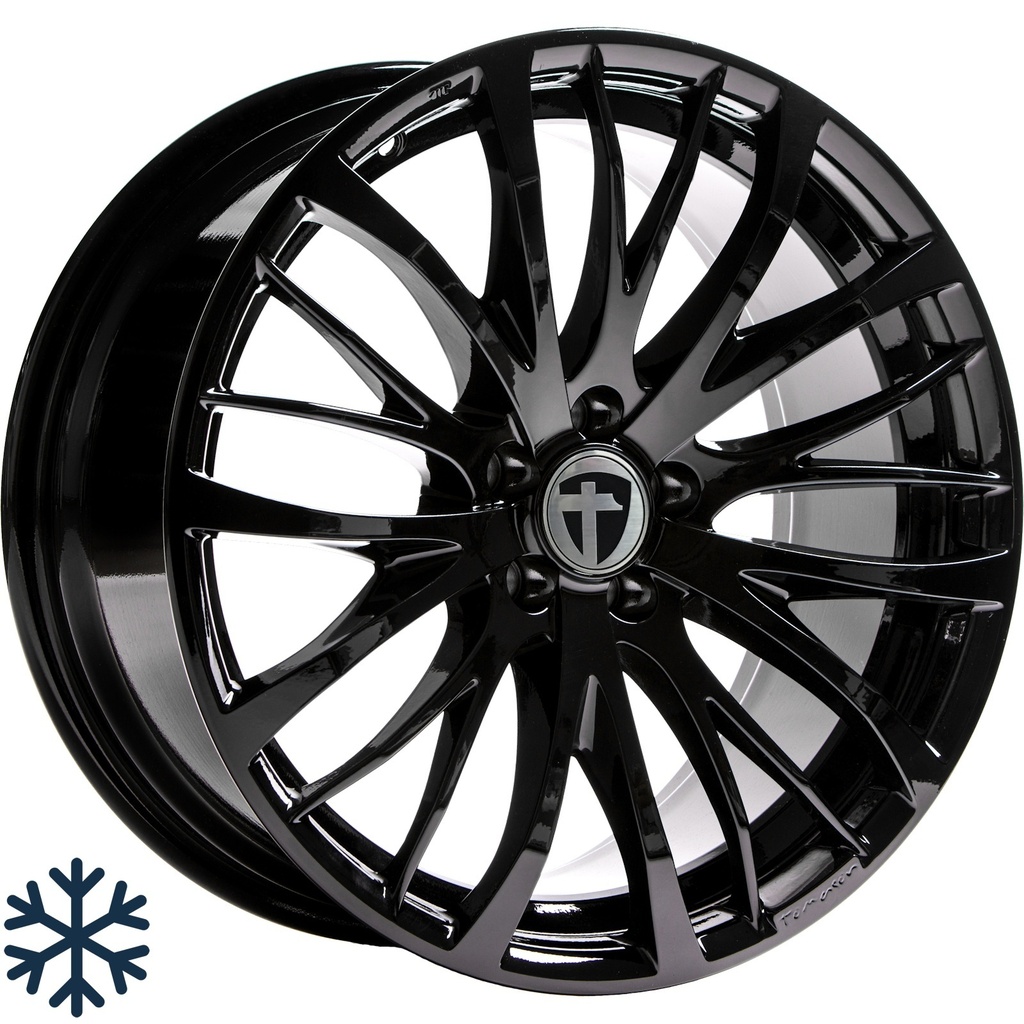TOMASON TN7 BLACK PAINTED 8.5x18 5/108 ET40 CB72.6