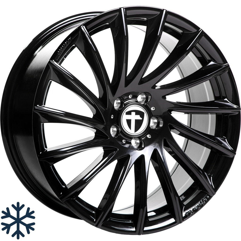 TOMASON TN16 BLACK PAINTED 7.5x17 5/112 ET37 CB66.6