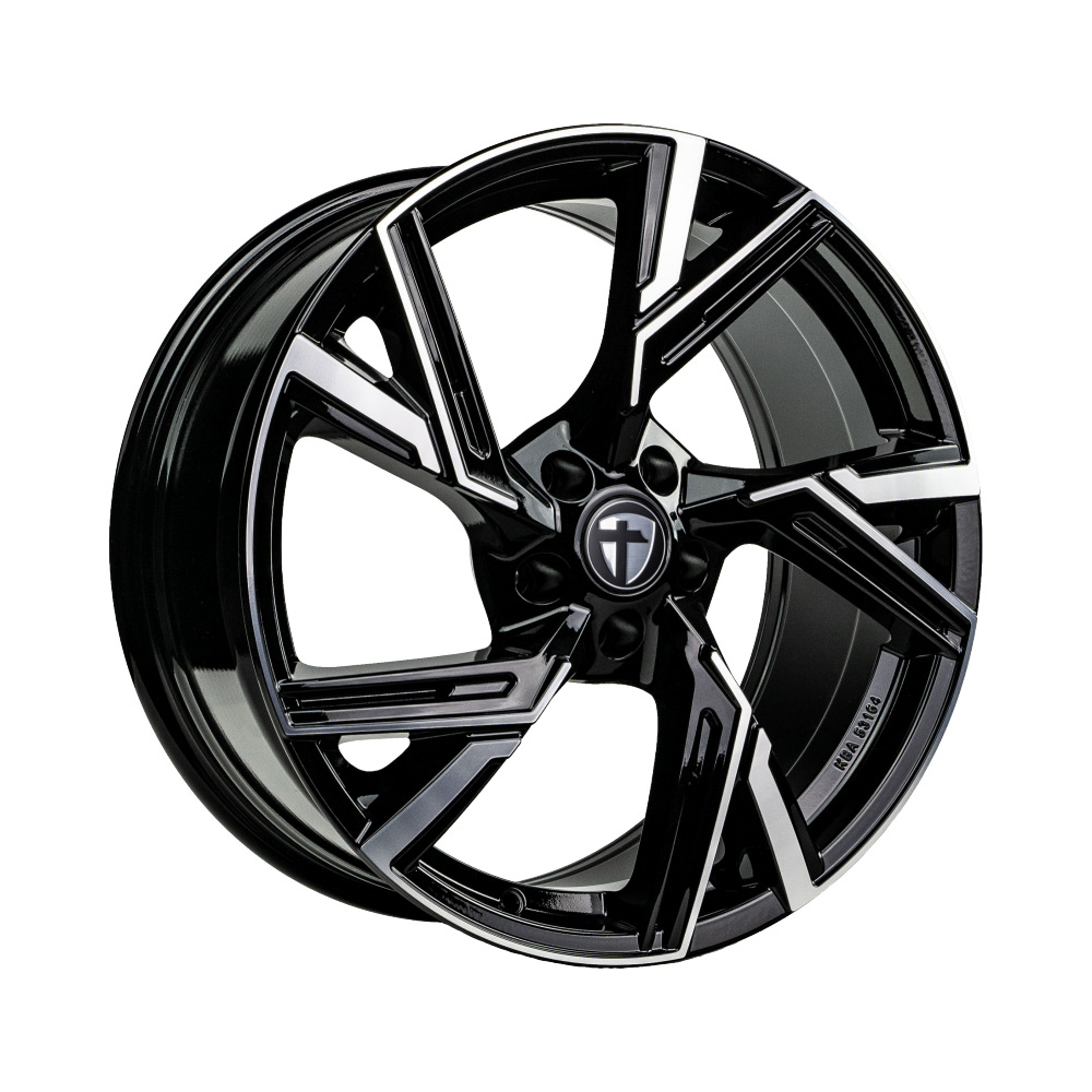 TOMASON AR1 BLACK DIAMOND POLISHED 8.5x19 5/114.3 ET45 CB72.6