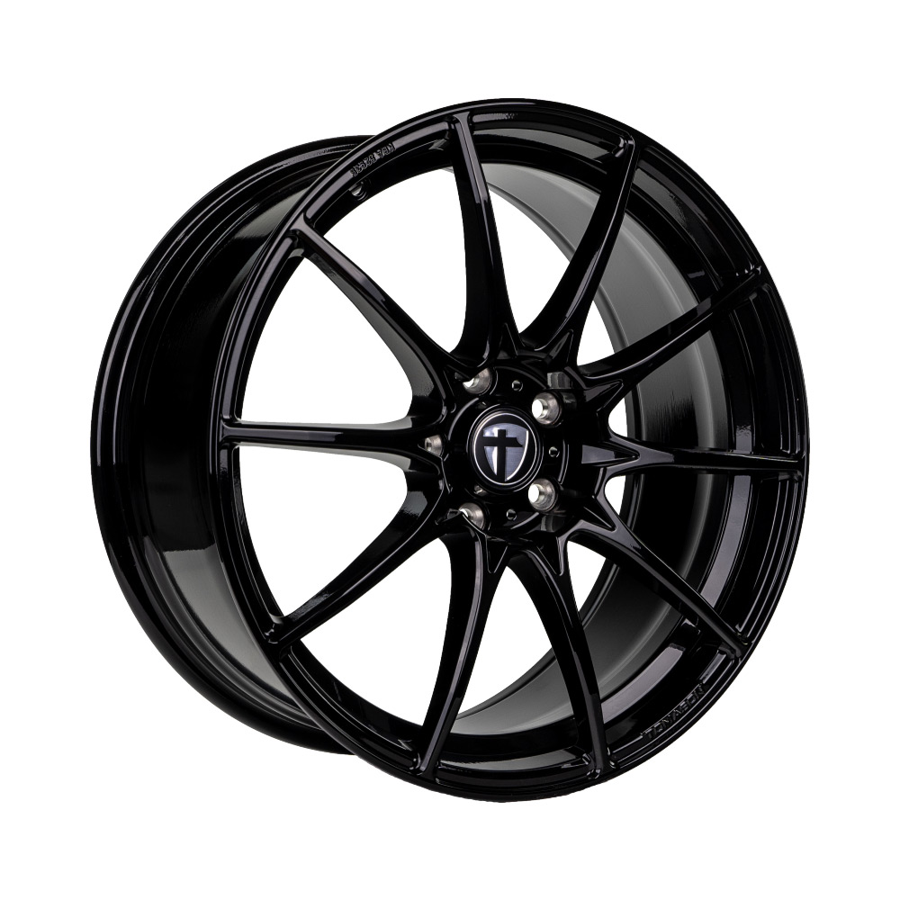 TOMASON TN25 BLACK PAINTED 8x18 5/108 ET45 CB72.6
