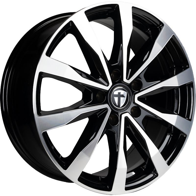 TOMASON 7 BLACK POLISHED 7.5x18 5/120 ET53 CB65.1