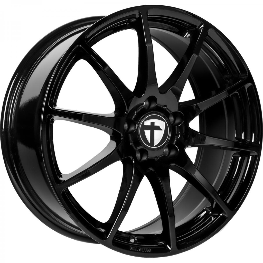 TOMASON TN1 BLACK PAINTED 6.5x16 5/108 ET40 CB72.6