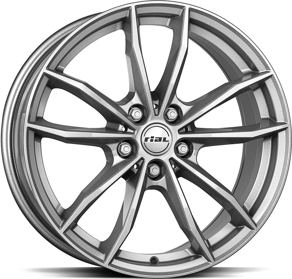 RIAL X12X Metal Grey 9.0x20 5/112 ET33 CB66.6