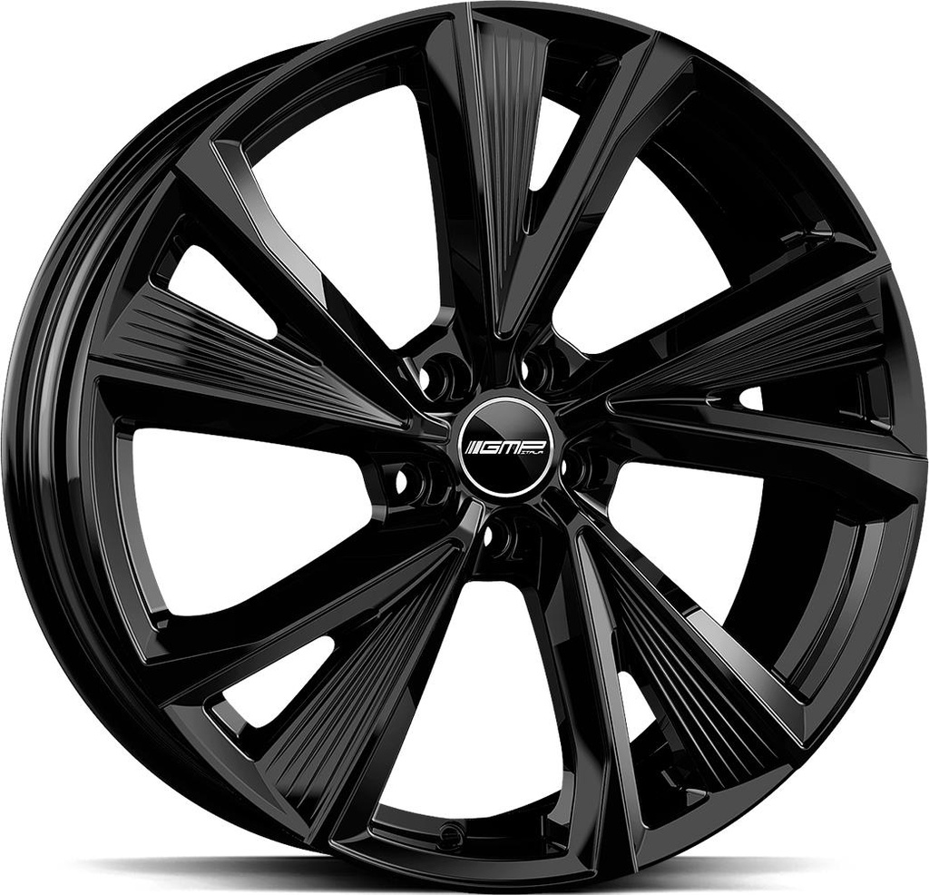 GMP Evento Glossy Black 8.0x18 5/112 ET35 CB66.5