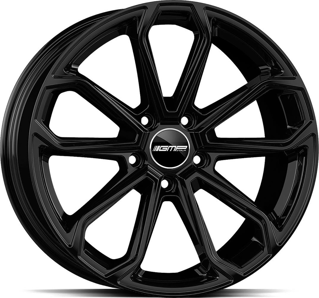 GMP Furiosa Glossy Black 9.5x21 5/130 ET46 CB71.6