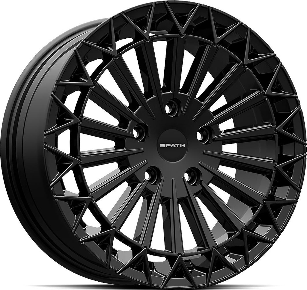 SPATH SP53/H GLOSS BLACK 8x18 6/130 ET50 CB84.1