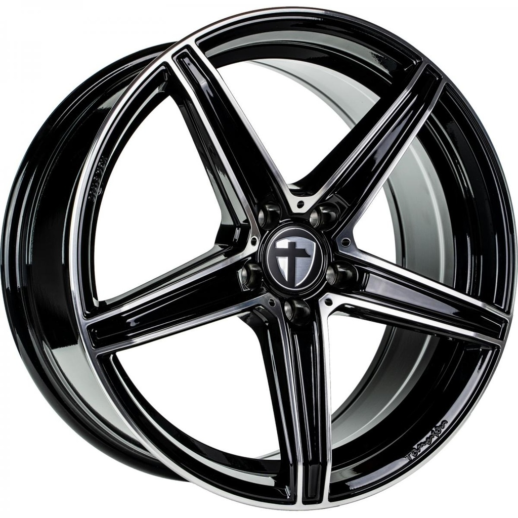 TOMASON TN20 BLACK POLISHED 8.5x19 5/114.3 ET45 CB72.6