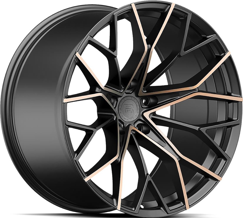 R-SERIES R15 Satin Black Bronze 10.0x20 5/112 ET42 CB66.6