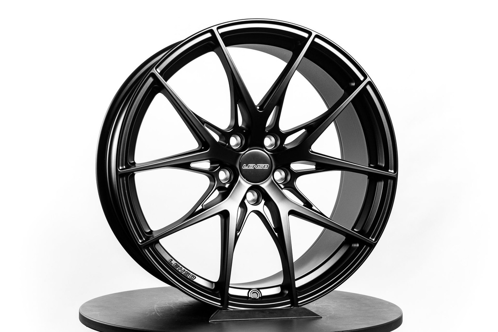 LENSO 8 SATIN BLACK 8.5x19 5/114.3 ET40 CB73.1