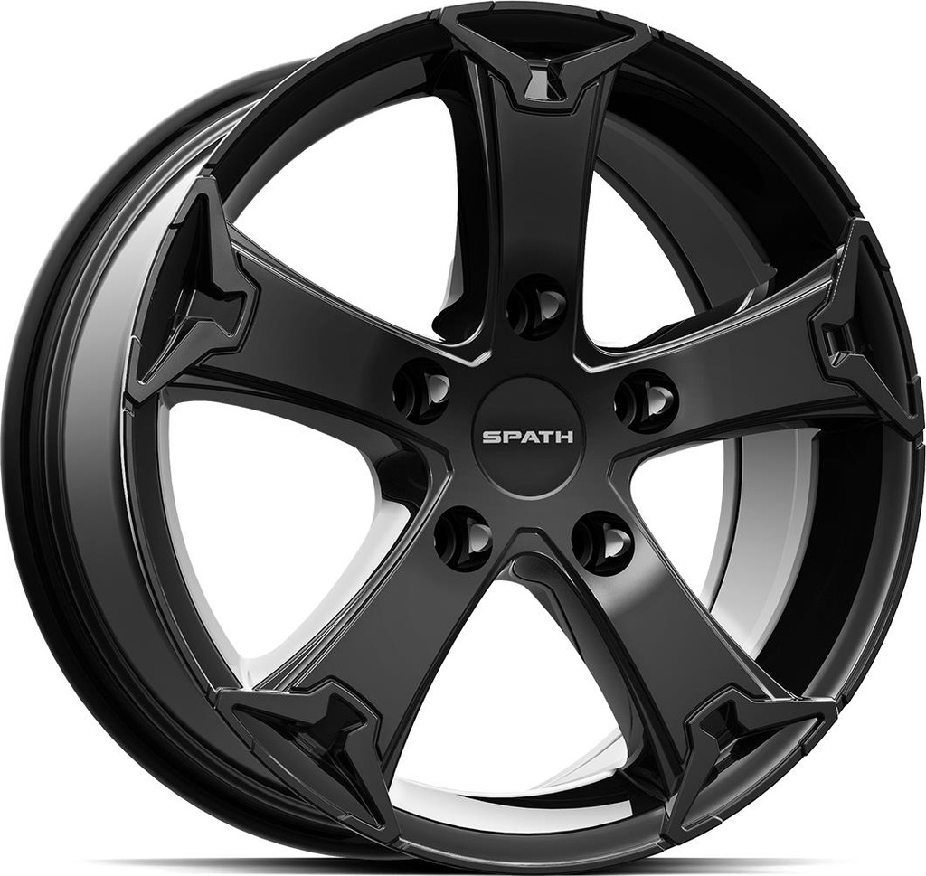 SPATH SP52/H GLOSS BLACK 8x18 6/130 ET50 CB84.1