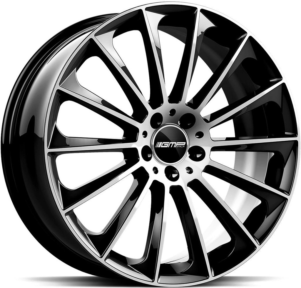 GMP STELLAR BLACK DIAM 9.5x19 5/112 ET50 CB66.6