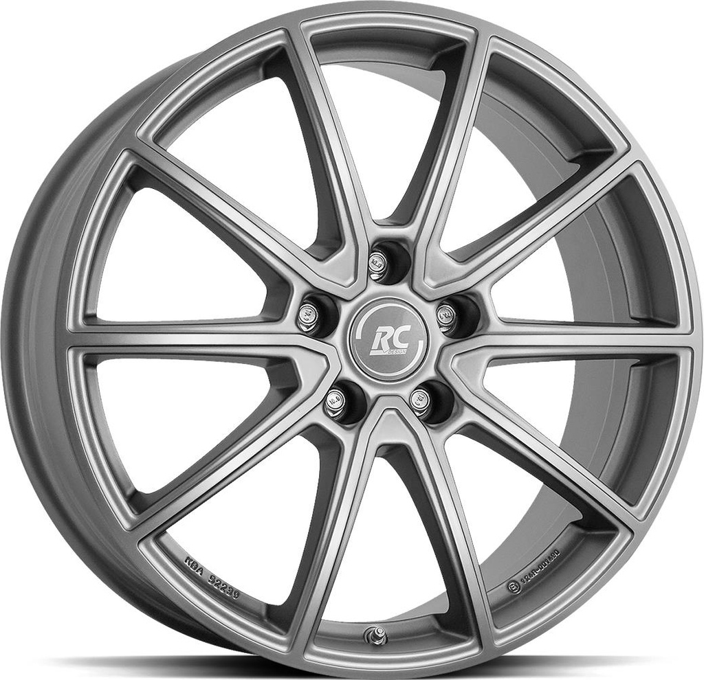 BROCK RC32 FERRIC GREY MATT 6.5x16 5/112 ET41 CB57.1