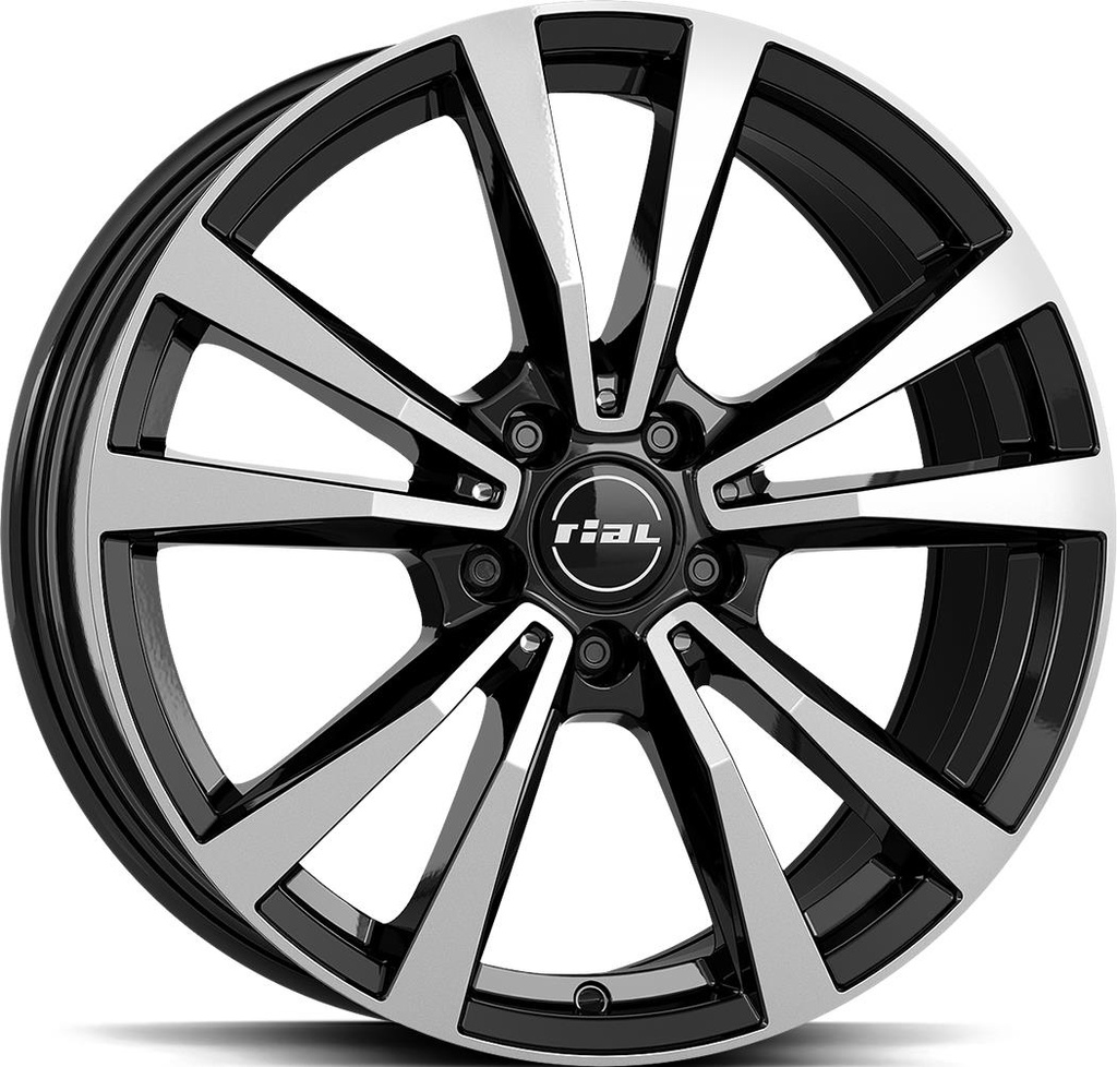 RIAL M12 DIAMOND BLACK POL 7.5x18 5/112 ET33 CB66.6