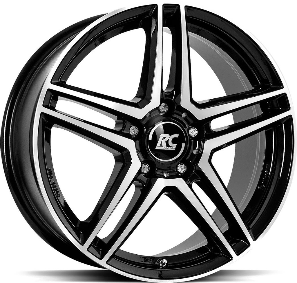 BROCK RCD17 BLACK FULL POL 8x18 5/112 ET38 CB66.6