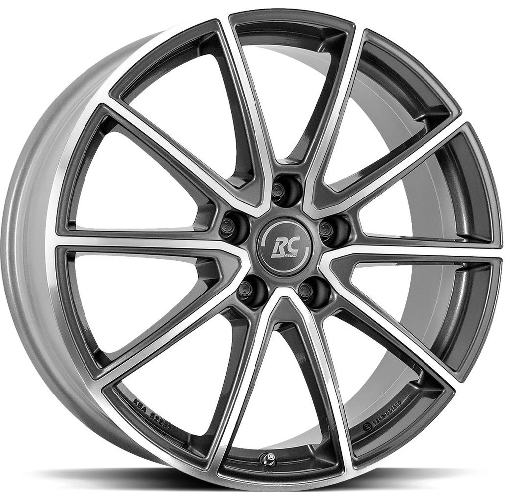 BROCK RC32 Titanium Full Polish 7.5x17 5/108 ET40 CB65.1