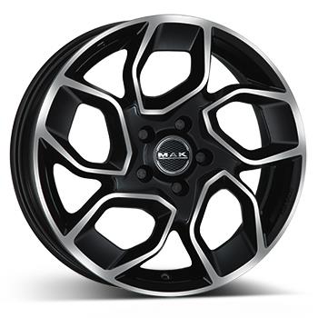 MAK EXPRESS BLACK MIRROR 6.5x16 5/114.3 ET45 CB66.1