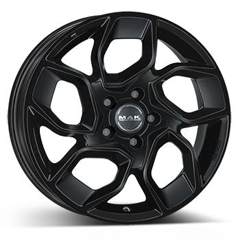 MAK EXPRESS GLOSS BLACK 7.5x18 5/160 ET50 CB65.1