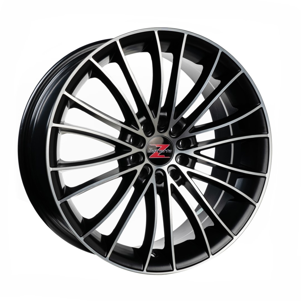 BARZETTA MAGNIFICO BLACK POLISHED 7.5x17 4/114.3 ET35 CB67.1