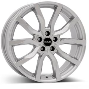 MAK HIGHLANDS SILVER 9x21 5/120 ET43.5 CB72.6