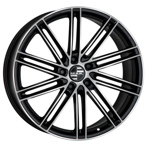 MAK LEIPZIG BLK/POL 11.5x20 5/130 ET68 CB71.6