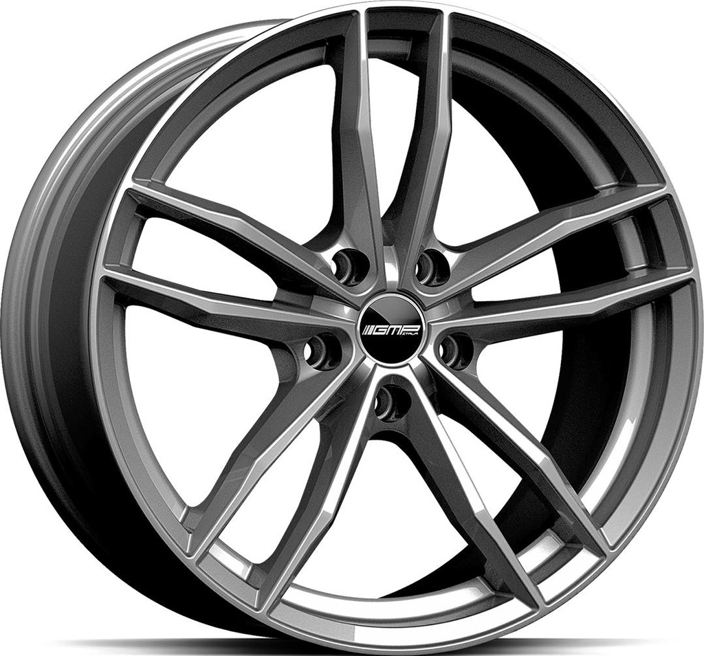 GMP SWAN GLOSS ANTHRACITE 7.5x17 5/108 ET38 CB63.4
