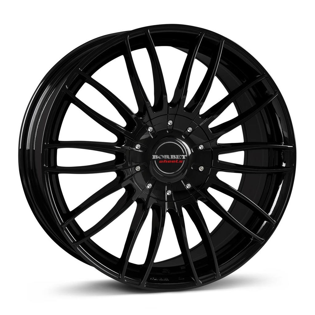 BORBET CW3 GLOSS BLACK 7.5x17 5/108 ET40 CB65.1