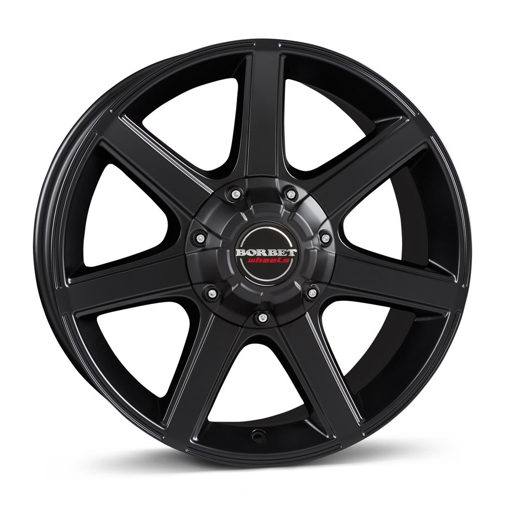 BORBET CWE MATT BLACK 7x16 6/139.7 ET30 CB100.1