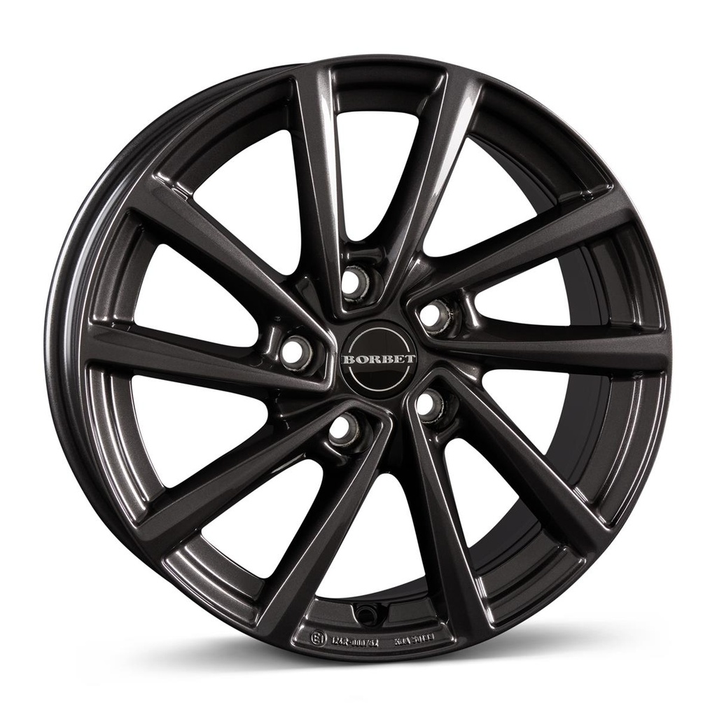BORBET V ANTHRACITE DARK 7x19 5/112 ET43 CB57.1