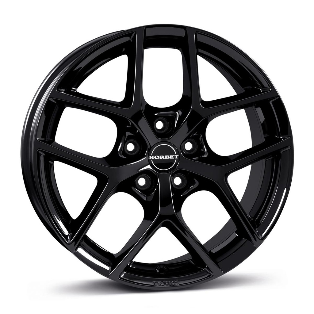 BORBET Y GLOSS BLACK 8x18 5/100 ET40 CB64.1