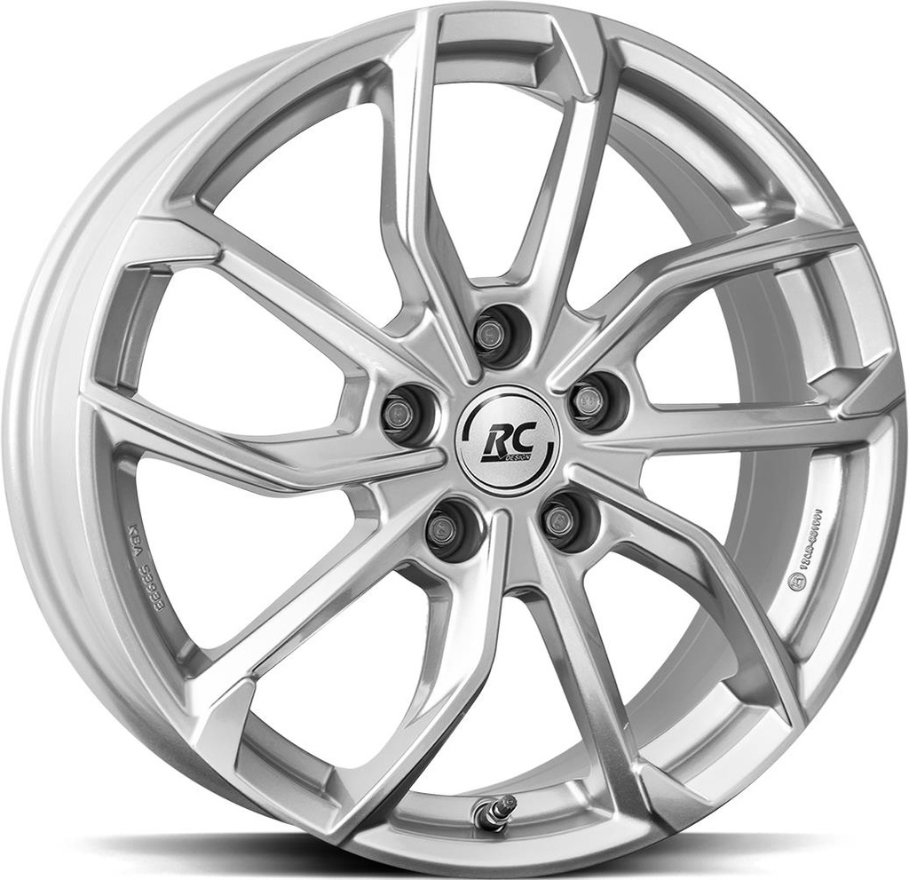BROCK RC34 CHRYSTAL SILVER 7.5x19 5/114.3 ET46 CB66.1