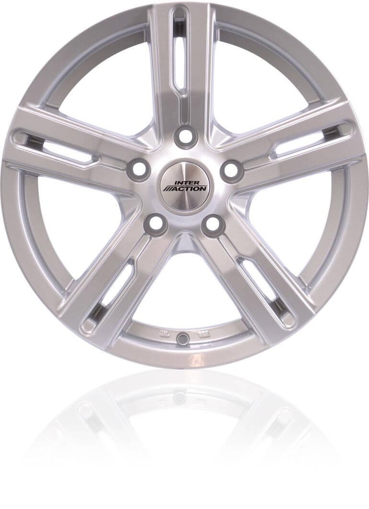 INTER ACTION KARGIN SILVER 6.5x16 5/112 ET45 CB72.6