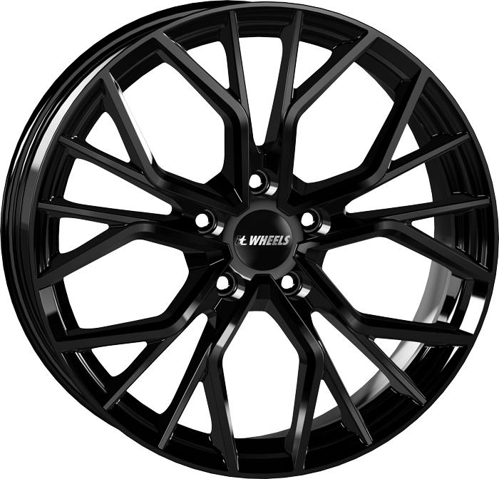 IT WHEELS TIARA GLOSS BLACK 8x18 5/112 ET45 CB66.5