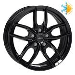 AUTEC BAVARIS BLACK 7x17 5/112 ET54 CB66.6