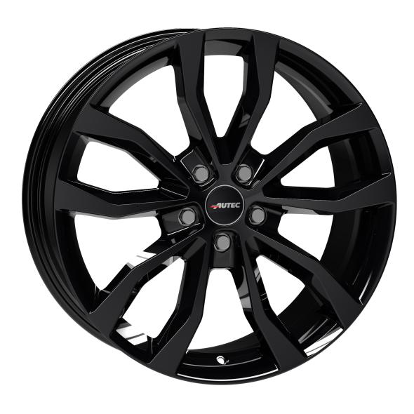 AUTEC UTECA GLOSS BLACK 7.5x17 5/120 ET47 CB65.1