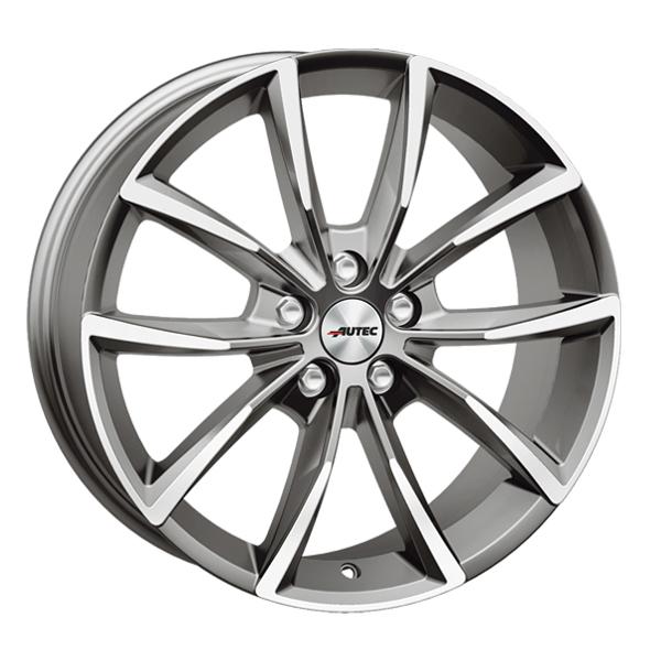 AUTEC ASTANA TITANIUM POLISHED 8x18 5/108 ET42 CB65.1