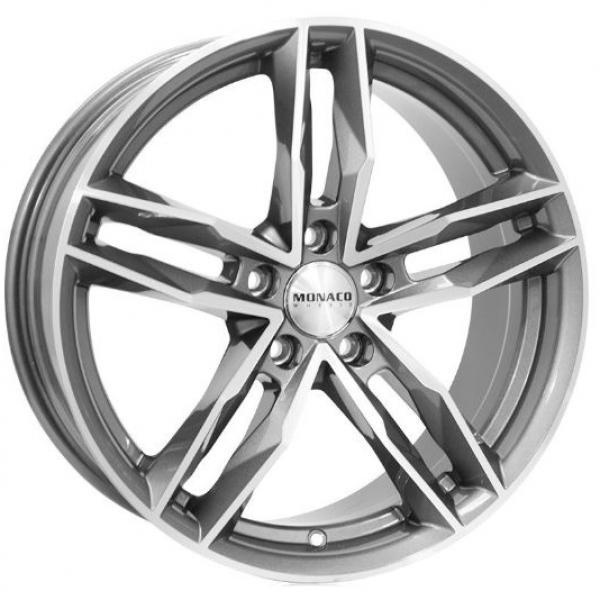 MONACO WHEELS RR8M ANTHRACITE POLISH 8x18 5/112 ET35 CB66.5