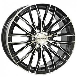 MONACO WHEELS GP2 GLOSS BLACK POLISHED 8.5x20 5/112 ET30 CB66.5