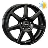 AUTEC TALLIN GLOSS BLACK 7x16 5/108 ET40 CB70