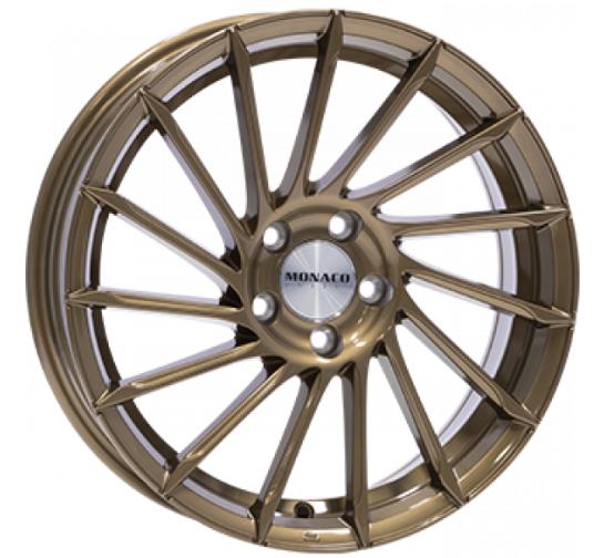MONACO WHEELS TURBINE BRONZE 8x18 5/112 ET45 CB66.5