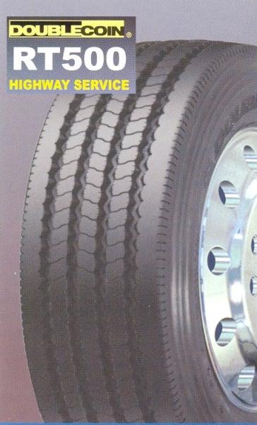 225/75R17.5 129/127M DOUBLE COIN RT500