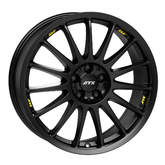 ATS STREETRALLYE MATT BLACK 7.5x18 5/100 ET48 CB63.3