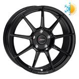 AUTEC CLUB RACING GLOSS BLACK 7.5x17 4/108 ET20 CB65.1