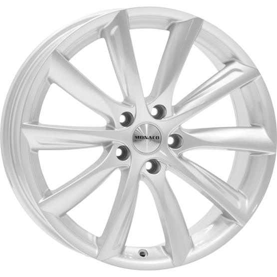 MONACO WHEELS GP6 SILVER 9x20 5/120 ET45 CB74.1