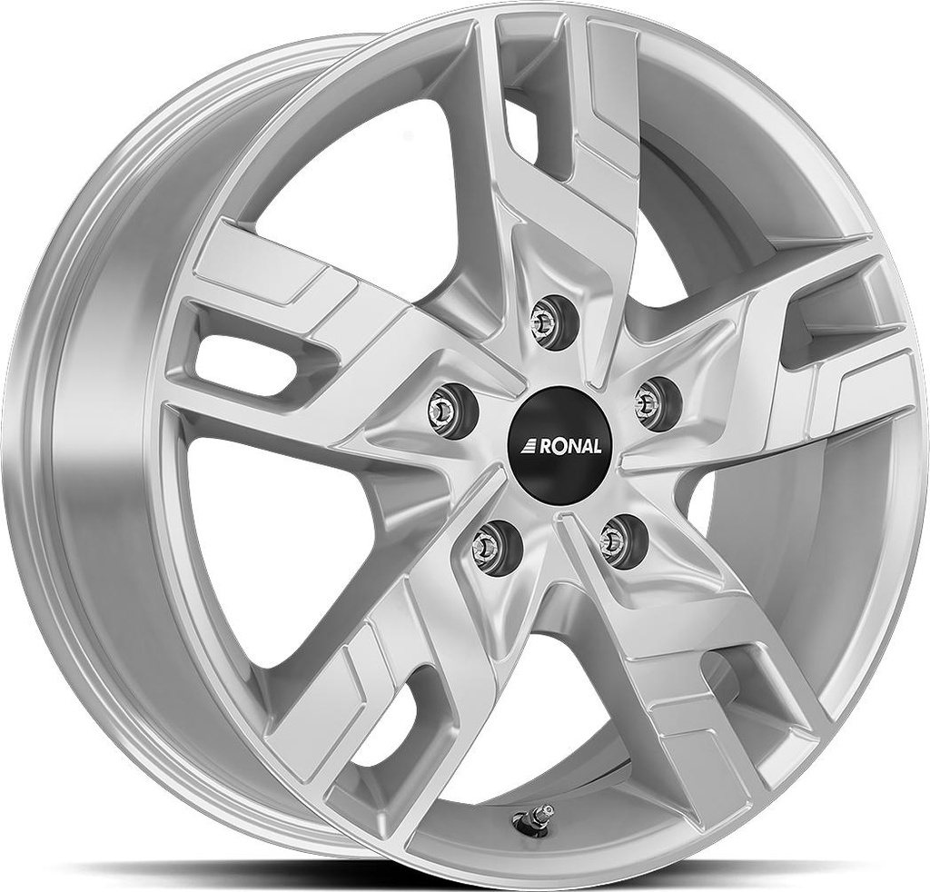 RONAL R64 SILVER 7x17 5/160 ET53 CB65.1